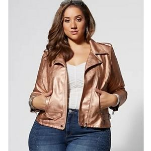 Rose Gold MOTO Jacket